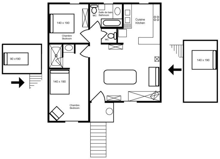 Appartements - Le Mas des Oliviers Richerenches Extérieur photo